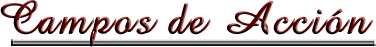 Campos de Acci�n